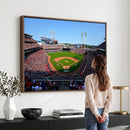 Cincinnati Reds Baseball Canvas Print - American Ball