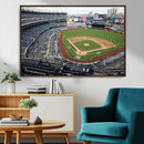 New York Yankees Baseball Team Print - Yankee Stadium Wall