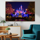 Disney Castle Wall Art – Framed Magic Kingdom Canvas by MyGreatCanvas | Canvas Wall Art Prints | Photo Prints & Wall Decor