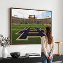 Notre Dame Stadium Giclee Canvas Print | Triptych Wall Art