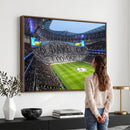 Tottenham Hotspur Stadium Canvas Print, Match Day Triple