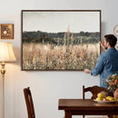Rustic Field Landscape Wall Art Print, Giclee Canvas Wall