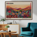 Framed Yayoi Kusama 1986 Wall Art Print – Japanese Wall Art