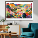 Framed Yayoi Kusama 1986 Wall Art Print – Japanese Wall Art