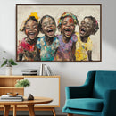 Shai Yossef style Joyful Childhood Canvas Wall Art - by MyGreatCanvas | Canvas Wall Art Prints | Photo Prints & Wall Decor