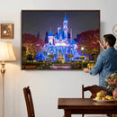 Disney Castle Wall Art Canvas Print – Magical Fairytale