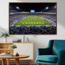 Kroger Field Canvas Wall Art - Kentucky Stadium Wall Art