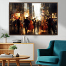Abstract Jazz Art Wall Art Canvas Print – Colorful Musical