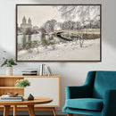 The Bow Bridge in Central Park Canvas, The Bow Bridge Canvas by MyGreatCanvas | Canvas Wall Art Prints | Photo Prints & Wall Decor