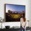 Iowa Hawkeyes Kinnick Stadium Wall Art Canvas Print, Framed