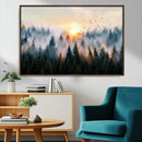 Abstract Forest Wall Art - Serene Nature Canvas Print with by MyGreatCanvas | Canvas Wall Art Prints | Photo Prints & Wall Decor