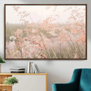 Pastel Grasses Wall Art Canvas Print – Framed Soft Meadow