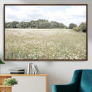 Charming Daisy Field Wall Art Canvas Print – Framed Pastel by MyGreatCanvas | Canvas Wall Art Prints | Photo Prints & Wall Decor