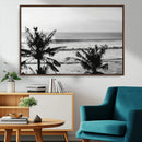 Tropical Coastline Wall Art Canvas Print – Framed Palm Trees by MyGreatCanvas | Canvas Wall Art Prints | Photo Prints & Wall Decor