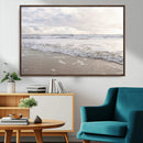 Ocean Waves Wall Art Canvas Print – Framed Coastal Shoreline by MyGreatCanvas | Canvas Wall Art Prints | Photo Prints & Wall Decor