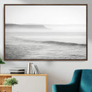 Black and White Seascape Wall Art Canvas Print – Framed by MyGreatCanvas | Canvas Wall Art Prints | Photo Prints & Wall Decor