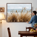 Beach Grass Wall Art Canvas Print – Framed Coastal Dunes Art by MyGreatCanvas | Canvas Wall Art Prints | Photo Prints & Wall Decor
