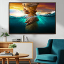 Faith Wall Decor Canvas Print – Framed Christian Art Picture by MyGreatCanvas | Canvas Wall Art Prints | Photo Prints & Wall Decor