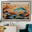 Yayoi Kusama Wall Art Canvas Print – Framed Large Abstract