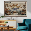 Yayoi Kusama Wall Art Canvas Print – Framed Modern Japanese