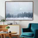 Winter Forest Wall Art Canvas Print – Framed Snowy Landscape by MyGreatCanvas | Canvas Wall Art Prints | Photo Prints & Wall Decor