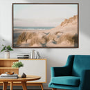 Beach Landscape Wall Art Canvas Print – Framed Sand Dune