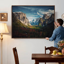 Yosemite National Park Canvas Wall Art – Framed Mountain by MyGreatCanvas | Canvas Wall Art Prints | Photo Prints & Wall Decor