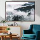 Foggy Forest Landscape Wall Art Canvas Print – Misty by MyGreatCanvas | Canvas Wall Art Prints | Photo Prints & Wall Decor