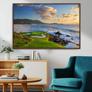 Pebble Beach Golf Links Wall Art Canvas Print – Iconic