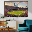 Chicago Bears Soldiers Field Wall Art Canvas Print – Framed