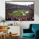 Chicago Bears Soldier Field Wall Art Canvas Print – Framed by MyGreatCanvas | Canvas Wall Art Prints | Photo Prints & Wall Decor