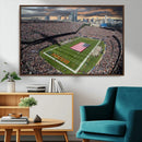 Chicago Bears Soldiers Field Wall Art Canvas Print – Framed
