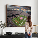 Chicago Bears Soldiers Field Wall Art Canvas Print – Framed