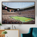 Chicago Bears Soldiers Field Wall Art Canvas Print – Framed