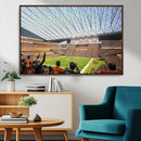 Cleveland Browns Stadium Wall Art Canvas Print – Framed NFL