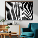Zebra Stripes Wall Art Canvas Print – Black White Contrast by MyGreatCanvas | Canvas Wall Art Prints | Photo Prints & Wall Decor
