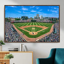 Wrigley Field Baseball Stadium Canvas Wall Art – Packed by MyGreatCanvas | Canvas Wall Art Prints | Photo Prints & Wall Decor