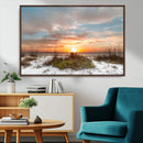 Sunset Beach Wall Art Print – Coastal Canvas Ocean Landscape by MyGreatCanvas | Canvas Wall Art Prints | Photo Prints & Wall Decor