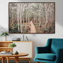 Forest Dirt Road Wall Art Canvas Print, Scenic Woodland by MyGreatCanvas | Canvas Wall Art Prints | Photo Prints & Wall Decor
