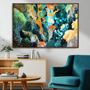Vivid Underwater Coral Reef Wall Art Canvas Print, by MyGreatCanvas | Canvas Wall Art Prints | Photo Prints & Wall Decor