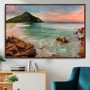 Coastal Landscape Wall Art Canvas Print – Rocky Shore and by MyGreatCanvas | Canvas Wall Art Prints | Photo Prints & Wall Decor