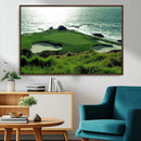 Coastal Golf Course Wall Art Canvas Print – Scenic Green by MyGreatCanvas | Canvas Wall Art Prints | Photo Prints & Wall Decor
