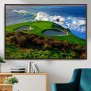 California Pebble Beach Golf Links Wall Art Canvas Print – by MyGreatCanvas | Canvas Wall Art Prints | Photo Prints & Wall Decor