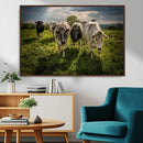 Grazing Cattle Herd Wall Art Canvas Print, Majestic Farm by MyGreatCanvas | Canvas Wall Art Prints | Photo Prints & Wall Decor