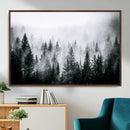 Foggy Pine Forest Canvas Wall Art by MyGreatCanvas | Canvas Wall Art Prints | Photo Prints & Wall Decor