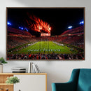 Jordan-Hare Football Stadium Wall Art Canvas Print, Football by MyGreatCanvas | Canvas Wall Art Prints | Photo Prints & Wall Decor