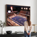 Boise State Broncos Albertsons Stadium Wall Art Canvas Print