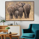 Wild Elephant Wall Art Canvas Print by MyGreatCanvas | Canvas Wall Art Prints | Photo Prints & Wall Decor