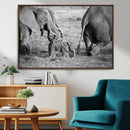 Wild Elephant Wall Art Canvas Print by MyGreatCanvas | Canvas Wall Art Prints | Photo Prints & Wall Decor