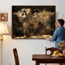 World Map Canvas Print, Modern Decorative Framed Map Artwork by MyGreatCanvas | Canvas Wall Art Prints | Photo Prints & Wall Decor